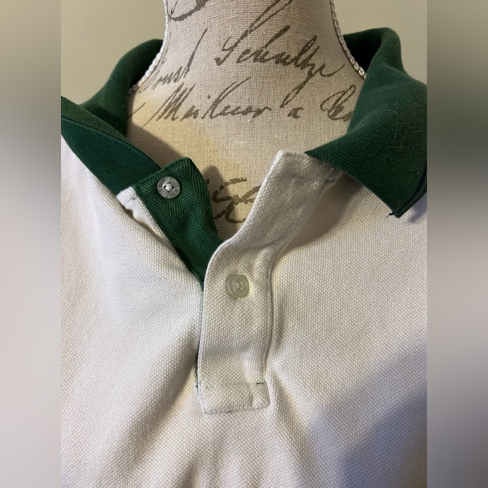Denver Hayes Green and White Polo Shirt - Picture 4 of 9